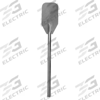 SANI-LAV Mixing Paddle: 42 in Overall Lg, 9 3/4 in Blade Lg, 1 Piece, Solid - Stainless Steel Hygienic Mixing Paddles