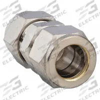 PARKER Compression Fitting Union: 5/8 in OD x 5/8 in OD Fitting Size, Compression x Compression (MPN 10SC10-316). Key specifications — Compatible Fitting Brands: Parker A-LOK; Brand: PARKER.