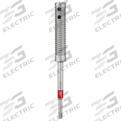 MILWAUKEE Rebar Cutter Drill Bit: 1 1/8 in Drill Bit Size, 10 in Max Drilling Dp - SDS-Plus Rebar Cutting Drill Bits