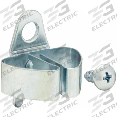 APPROVED VENDOR Standard Spring Clip: 1/4 in Peg Hole, For 1 in Pegboard Hole Spacing, Silver - Spring Clips for Round-Hole Pegboard