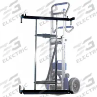 WESCO Panel/Window/Door Holder: 48 in Overall Ht, 285 lb Load Capacity, 48 in H x 49 in W x 80 in D (MPN 274179). Key specifications — Compatible Grainger Part Number: 15J301; Manufacturer Part Number: 274179; Accessory Type: Panel/Window/Door Holder; Compatible with Product Type: LiftKar Powered Hand Trucks.