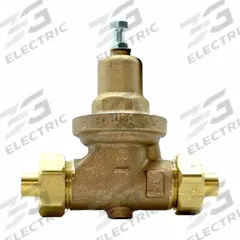 APOLLO Water Pressure Reducing Valve: Solder x Solder, 1 1/4 in Pipe Size, Bronze, Solder x Solder (MPN 36LF50601). Key specifications — Brand: APOLLO; Low-Lead Compliance: Low-Lead Compliant.