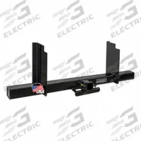 BUYERS PRODUCTS Hitch Receiver: V, 20,000 lb Gross Trailer Wt Capacity, 20,000 lb Tongue Wt (MPN 1801060). Key specifications — Finish: Powder Coated; Material: Carbon Steel; Installation Location: Back of Vehicle; Vehicle Make: Universal; Vehicle Model: Universal; Drilling Required: Yes; Brand: BUYERS PRODUCTS.