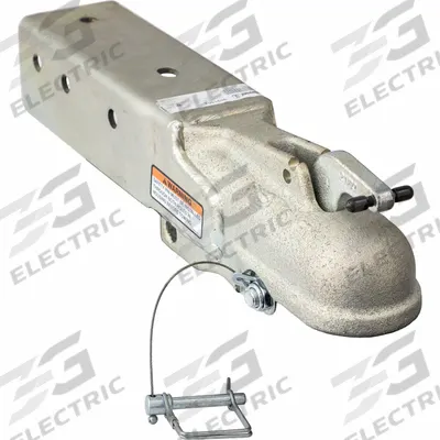 BUYERS PRODUCTS Coupler: Straight-Tongue Coupler, IV, 10,000 lb Gross Towing Wt Capacity - Straight-Tongue Couplers