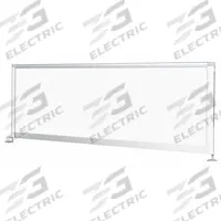 BEST-RITE Divider Panel: 17 in Overall Ht, 41 in Overall Wd, 1 in Overall Dp, White, Porcelain Steel (MPN 90139). Key specifications — attr990357: White; attr990327: BEST-RITE; attr990360: Porcelain Steel.