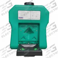HUGHES SAFETY Eyewash Station: Gravity-Fed, 16 gal Cap, Eyes, Water Preservative, Plastic, Bottle (MPN 16GFEW). Key specifications — Standards: ANSI Z358.1-2014; Refill Type: Bottle; Activation: Pull Handle; Series: OptiWash; Sub-Brand: Justrite Safety Group; Included Media: Media Sold Separately; Includes: Wall Mounting Brackets; Brand: HUGHES SAFETY.