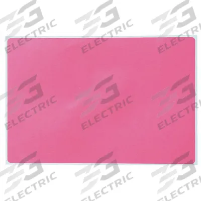 APPROVED VENDOR Barcode Printer Label: 3 in Label Wd, 5 in Label Ht, Red, 3 in Core Dia. - Colored Direct Thermal Labels