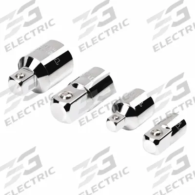 TEKTON Socket Adapter Set: 1/2 in_1/4 in_3/8 in Output Drive Size, Square - Multi-Size Hand Socket Adapter Sets