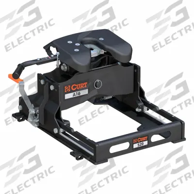 CURT Fifth Wheel Hitch: Removable Hitch, 16,000 lb Gross Trailer Wt Capacity - Fifth Wheel Hitches
