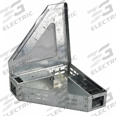 APPROVED VENDOR Mouse Trap: Box Trap, 2 in Overall Ht, 7 3/4 in Overall Wd, Metal/Plastic - Rodent Traps