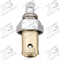 T&S BRASS Cartridge: For Eterna Spindle Teflon Seat, LT Series, Use with Cold Water, Brass, Brass (MPN 006009-40). Key specifications — Compatible Series: Eterna Spindle Teflon Seat, LT; For Water Temperature: Cold; Compatible Brand: T&S Brass; Product Type: Cartridge; Material: Brass.