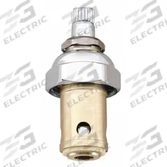 T&S BRASS Cartridge: For Eterna Spindle Teflon Seat, LT Series, Use with Cold Water, Brass, Brass (MPN 006009-40). Key specifications — Compatible Series: Eterna Spindle Teflon Seat, LT; For Water Temperature: Cold; Compatible Brand: T&S Brass; Product Type: Cartridge; Material: Brass.