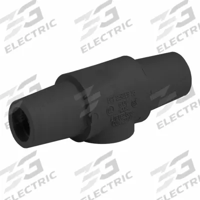 LEVITON Gender Reversing Connector: Female-Female, Black, 600V AC/600V DC, 400 A - Male-to-Female Reversing Adapters