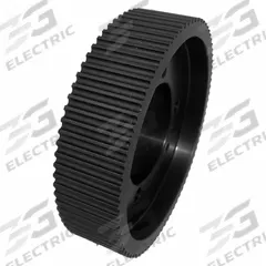 APPROVED VENDOR Timing Belt Pulley: Curvilinear, Bushed, For HTD Timing Belt Section, 80 Teeth (MPN QD80-5M-25). Key specifications — Brand: APPROVED VENDOR; Finish: Black Oxide; For Belt Series: PowerGrip® HTD®; For Bushing Size: SDS.