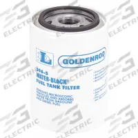 GOLDENROD Fuel Filter: Water & Particulate, Disposable Canister, Water / Particulate (MPN 596-5). Key specifications — Compatible Grainger Part Number: 9TAF8; Brand: GOLDENROD; Body Material: Steel/Zinc; Compatible Manufacturer Model Number: 596-3/4; Series: 596.