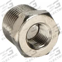 AIGNEP USA Metal Pipe Straight: Straight, 1/2 in x 3/8 in, Male NPT Threaded x Female NPT Threaded (MPN 82280N-08-06). Key specifications — Brand: AIGNEP USA; Maximum Operating Pressure: 250 psi.