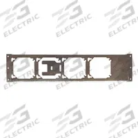 RACO Mounting Bracket: Steel, Silver, 0.06 in Overall Dp, 24 in Overall Wd, 0.31 in Overall Lg (MPN 9002). Key specifications — Brand: RACO; Accessory Type: Mounting Bracket; Color: Silver; Material: Steel.