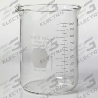 KIMBLE Beaker: 1,000 mL, 33.81 fl oz, A, Low Form, Type I, Colorless, Borosilicate Glass (MPN 14000-1000). Key specifications — attr1371034: Type I; attr1371051: KIMBLE; attr1371062: Colorless.