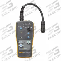 FLUKE Test Adapter: Electric Vehicle Charging Station Tester, LED, No Connectivity, 9V, SAE J1772 (MPN FLK-FEV100/BASIC). Key specifications — Brand: FLUKE; Battery Type: 9V; Connectivity: No Connectivity; Display Type: LED; Includes: Fluke FEV100/BASIC Test Adapter; Standards: SAE J1772; Testing Functions: PE Pre-Test; Tool Type: Electric Vehicle Charging Station Tester.