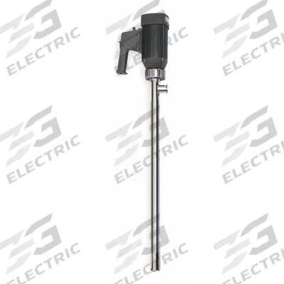 Dayton Electric Drum Pump: 220 V AC, Pump Only, 92 ft Max. Head, 1 1/10 hp HP - Sanitary Centrifugal Electric Drum Pumps