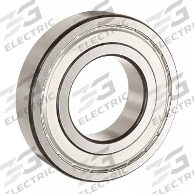 SKF Radial Ball Bearing: 6309, 45 mm Bore, Dbl Shield, 100 mm OD, 25 mm Outer Ring Wd - General Purpose Retaining Ring Ball Bearings