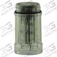 EATON Tower Light Module: Steady, 110/120V AC, White, 43 mm Overall Dia, 3 in Overall Ht, SL4 (MPN SL4-L120-W). Key specifications — Brand: EATON; Compatible with Series: SL4; Lens Color: White; Operating Voltage: 110/120V AC; Manufacturer Part Number: SL4-L120-W.