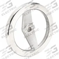 KIPP Hand Wheel: Spoked, Aluminum, 5/8 in Bore, 160 mm Dia, Zinc-Plated (MPN K0162.0160XCQ). Key specifications — Brand: KIPP.