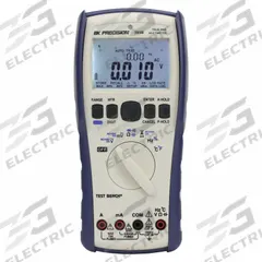 B&K PRECISION Digital Multimeter: TRMS, CAT III 1000V/CAT IV 600V, 1,000 V Max AC Volt Measurement (MPN 393B). Key specifications — Instrument Counts: 100,000; Brand: B&K PRECISION; Calibration Certificate Included: Not Included.