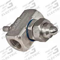 EXAIR Atomizing Spray Nozzle: Pressure, 3 scfm, Flat, 1/4 in FNPT, FNPT, Atomizing Nozzle (MPN AF1050SS). Key specifications — Flow Rate: 3 scfm; Spray Pattern @ 15 In.: Flat; Material: Stainless Steel; Mix Type: Internal; Brand: EXAIR.