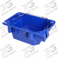 WERNER Ladder Tool Bucket: For Stepladders, Plastic, 13.1 in Overall Lg, 10.3 in Overall Wd (MPN AC52-UB). Key specifications — Color: Blue; Compatible Ladder Type: Stepladders; Material: Plastic; Product Type: Utility Bucket; Brand: WERNER.