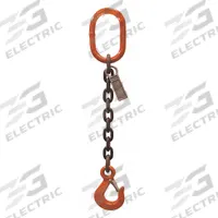 STREN-FLEX Chain Sling: 9/32 in Chain Trade Size, 100 Chain Grade, Sling Hook, Alloy Steel, Fixed (MPN SF0904G10SOS). Key specifications — Hook Type Included: Sling Hook; Brand: STREN-FLEX.