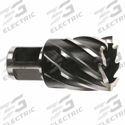 MILWAUKEE Annular Cutter: 1 in Cutter Dia, 1 in Max Cutting Dp, Black Oxide - High-Speed Steel Annular Cutters for General Cutting