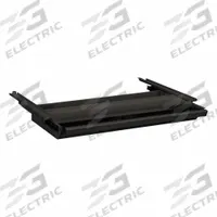 HON Desk Drawer: Metal, Charcoal, 3 in Overall Ht, 14 3/4 in Overall Wd, 24 3/4 in Overall Dp (MPN HD8.S). Key specifications — attr990929: HON; attr990930: Charcoal; attr990927: Glide Track; attr990940: Double Pedestal Desk; attr990946: Metal.