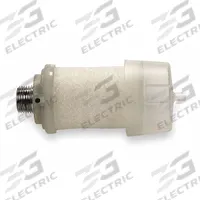 SPEEDAIRE Exhaust Muffler: 3/8 in NPT, 160 cfm, 0.9 micron, 300 psi Max Op Pressure (MPN 2YNN1). Key specifications — attr124412: SPEEDAIRE; attr124418: Aluminum and Polypropylene.