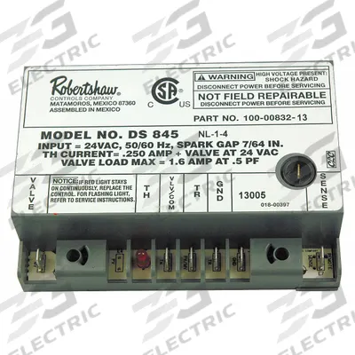 Robertshaw Ignitor,24V Low Voltage: Mfr Part # 780-502 - Replacement HVACR Controls, Switches & Thermostats