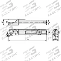 WIDIA Indexable Boring Bar: CCMI25040R (MPN 2831838). Key specifications — attr257292: CCMI25040R.
