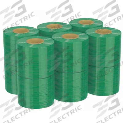 APPROVED VENDOR Stretch Wrap Film: 120 ga Gauge, 4 in Overall Wd, 700 ft Overall Lg, 1-Side - Reusable Handle Stretch Wrap