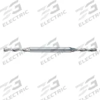 YG-1 Square End Mill: High Speed Steel, Double End, 2 Flute, 5/32" Mill Dia, 7/8" LOC, 3-1/4" OAL (MPN 51018)