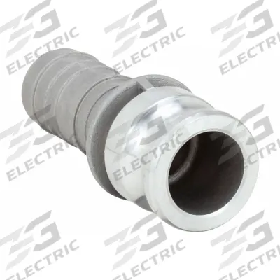 APPROVED VENDOR Cam and Groove Adapter: 4 in Coupling Size, 4 in Hose Fitting Size - Type E Aluminum Cam & Groove Fittings