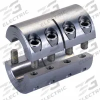 RULAND MANUFACTURING Rigid Shaft Coupling: 7/8 in Bore Dia 1, 7/8 in Bore Dia 2, Round, Two-Piece (MPN SPX-14-14-SS). Key specifications — attr870032: Round; attr870041: No; attr870034: RULAND MANUFACTURING; attr870070: Inch; attr925532: Same Bore Dimensions.