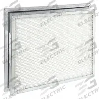 GRAINGER Minipleat Air Filter: 20 in x 24 in x 4 in, Fiberglass, Metal, Single Header, MERV 11 (MPN 2GFH8). Key specifications — Brand: GRAINGER; Frame or Header Material: Metal; Media Material: Fiberglass.