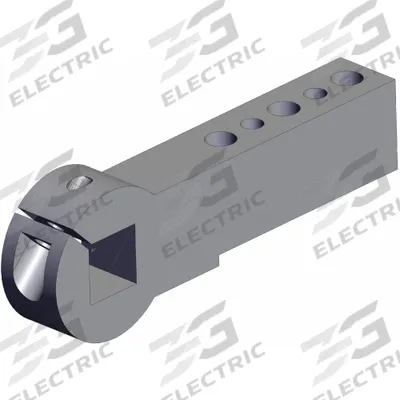 SMC Pneumatic Clamp Arm: Mfr Part # CKZ-63A007 - Accessories for Compact Power Clamp Cylinders