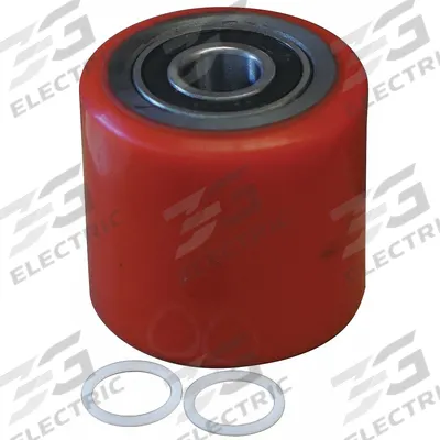 Dayton Sideways Roller Kit: Roller Kit, For Pallet Jacks, For 493X19 - Dayton Pallet Jack Replacement Parts