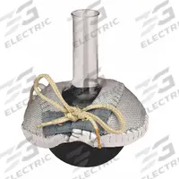 BRISKHEAT Heating Mantle: 1 L Capacity, 140 W Watt - Max, Fiberglass Cloth, 450°C Temp - Max (MPN HM1000-TS2). Key specifications — Includes: 3 in Lead Wire; Brand: BRISKHEAT; Mantle Material: Fiberglass Cloth; Manufacturer Part Number: HM1000-TS2; Includes Controller: Controller Not Included; Requires Controller: Controller Not Required.
