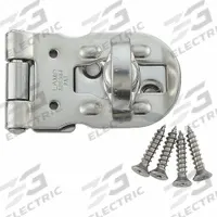 SUGATSUNE Hasp: Stainless Steel, 7/8 in Ht, 7/8 in Lg, 1 9/16 in Wd (MPN HP-40). Key specifications — Brand: SUGATSUNE; Material: Stainless Steel.