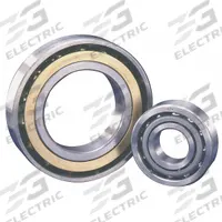 NTN Angular Contact Ball Bearing: 7407, 1 Row, 40°, Open, ABEC 1, Brass Cage, 35 mm Bore (MPN 7407BG). Key specifications — Bearing Industry Number: 7407; Brand: NTN; Contact Bearing Type: Angular Contact; Matched Bearing Type: Not Matched/Single Bearing; System of Measurement: Metric; Bearing Type: Single Bearing.