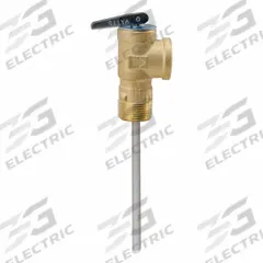 WATTS Temperature and Pressure Relief Valve: MNPT x FNPT, 3/4 in x 3/4 in Connection Size, Brass (MPN 3/4 100XL-175/210). Key specifications — Brand: WATTS; Body Material: Brass.