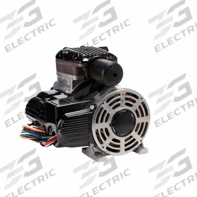 GAST Rocking Piston Vacuum Pump: 0.25 hp, 1 Phase, 115/230V AC - Rocking Piston High Flow Compressor/Vacuum Pumps