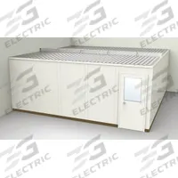 PORTA-FAB Modular In-Plant Office: 20 ft x 20 ft x 8 ft, 2 Walls, Steel-Covered Drywall, Beige (MPN GS2020-2). Key specifications — attr1283742: Beige; attr1283794: PORTA-FAB; attr1283748: STC 31; attr1283763: Steel.
