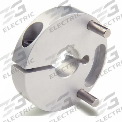 RULAND MANUFACTURING Controlflex Coupling Hub: 1.5° Angular Misalignment, 0.04 in Axial Motion - Single Insert Hubs for Keyed Shafts